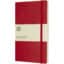 Carnet Classic L à couverture souple - ligné - Rouge écarlate