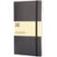Carnet Classic L à couverture souple - quadrillé - Noir
