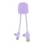 Xoopar ICE-B Câble de chargement multiple - Lilas