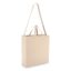 Sac fourre-tout en coton OEKO-TEX® 40 x 13 x 44cm 220g/m² - Ecru