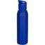 Bouteille d’eau Sky de 650 ml en acier inoxydable recyclé certifié RCS à simple paroi - Bleu