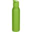 Bouteille d’eau Sky de 650 ml en acier inoxydable recyclé certifié RCS à simple paroi - Vert pomme