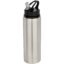 Bouteille d’eau Fitz de 800 ml en acier inoxydable recyclé à simple paroi - Gris
