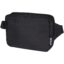 Sac bandoulière de voyage Trip Aware™ de 1 L en matériaux recyclés - Noir