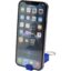 Support de téléphone Aggia avec jouet fidget en plastique recyclé - Bleu royal