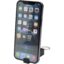 Support de téléphone Aggia avec jouet fidget en plastique recyclé - Noir