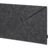 Refelt Slim Porte-documents en RPET - Gris foncé