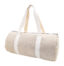 Rekan Duff Sac de sport en canvas recyclé - Naturelle
