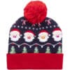 Norrsken Chapeau d'hiver LED de Noël, renne - Multi-couleurs