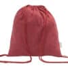 Dropex Sac piscine en coton recyclé - Rouge