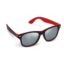 Lunettes de soleil Tate miroir UV400 - Rouge