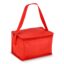 R-PET 6 Sac isotherme non tissé 20x 13 x 12.5cm 75g/m² - Rouge
