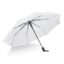 Daintree 190T Pongee 21.5" Parapluie pliable coupe-vent Auto open - Blanc