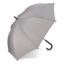 Verdure 190T Pongee 23" Parapluie à crochet coupe-vent Ouverture automatique - Gris
