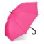 Verdure 190T Pongee 23" Parapluie à crochet coupe-vent Ouverture automatique - Rose