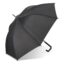 Mistralwood 190T Pongee 23" Parapluie Ouverture automatique - Noir
