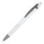 Stylo à bille en aluminium Toulouse Softtouch - Blanc