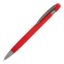 Stylo à bille en aluminium Toulouse Softtouch - Rouge
