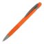 Stylo à bille en aluminium Toulouse Softtouch - Orange