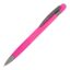 Stylo à bille en aluminium Toulouse Softtouch - Rose