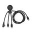 Câble USB-C long Xoopar Mr. Bio de 1 mètre - Noir