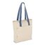 Sac carrier Canvas InSideOut Reuuz 33 x 42 x 10 cm - Ecru / bleu gris