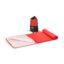 Serviette R-PET Quick Dry 40 × 80 cm avec pochette, sublimation. - Rouge