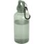 Bouteille d'eau Oregon de 400 ml en plastique recyclé avec mousqueton - Vert bruyère