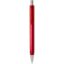 Stylo bille Feld recyclé RCS avec finition métallique (encre noire) - Rouge