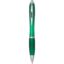 Stylo bille en plastique recyclé RCS avec corps et grip colorés (encre noire) Nash - Vert