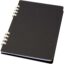 Carnet de notes à spirales Fil A5 à couverture rigide en papier recyclé RCS - Noir