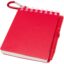Ensemble carnet souple d’extérieur recyclé et stylo bille (encre noire) Lig Mini - Rouge
