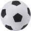 Balle antistress en forme de ballon de football Zavi - Noir