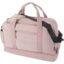 Sac de voyage Puffer recyclé certifié GRS avec fond isolé de 30 L - Rose poudré