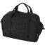 Sac de voyage Puffer recyclé certifié GRS avec fond isolé de 30 L - Noir
