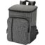 Sac à dos isotherme 20 L Tundra recyclé et certifié GRS pour pique-nique avec ensemble de couverts - Gris