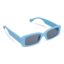 Lunettes de soleil Charli RPC - Bleu clair