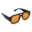 Lunettes de soleil Noor UV400 - Noir / orange