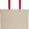 Sac shopping en coton 140 g/m2 Maris - Rouge