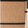 Carnet Emory | Carton | A6 | Ligné - Noir