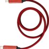 Câble de charge Janet | Nylon | Magnétique | USB-C - Rouge
