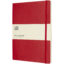 Carnet Classic XL à couverture souple - ordinaire - Rouge écarlate