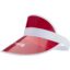 Casquette Bright avec visière transparente - Rouge