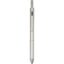 Stylo à bille 4 en 1 RCS Tine en acier inoxydable recyclé - Argent