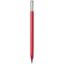 Stylo à bille à mécanisme rotatif SMART en aluminium recyclé (encre noire) - Rouge