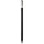Stylo à bille à mécanisme rotatif SMART en aluminium recyclé (encre noire) - Noir