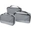 Cubes de rangement recyclés Jet GRS - lot de 3 - Gris