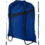 Sac à cordon Oriole en RPET avec poche avant zippée, 5 L - Bleu royal