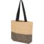 Sac fourre-tout en papier paille Rhythm, 10 L - Noir