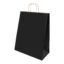 Papbag L Sac cadeau en papier, grand format - Noir